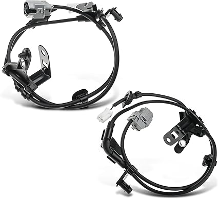Set of 2 Rear (Left+Right) ABS Wheel Speed Sensors Fit for 2009-2019 Toyota Corolla(US Built), 2009-2013 Matrix, Replaces OEM 89516-02131, 89516-02141, 10142