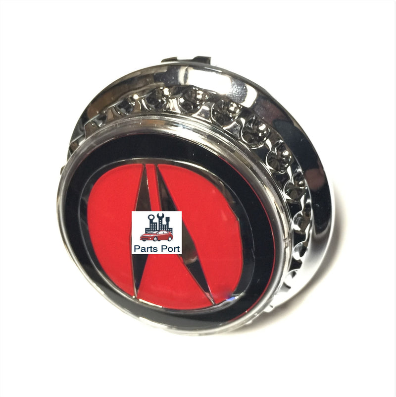 Self-Powered Flashing Wheel Center Caps Hub Caps, Batteryless Wireless Water Proof Dustproof, Light on when car speed > 15mph, For Acura