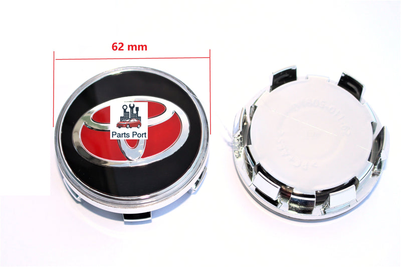 Self-Powered Flashing Wheel Center Caps Hub Caps, Batteryless Wireless Water Proof Dustproof, Light on when car speed > 15mph, For Toyota